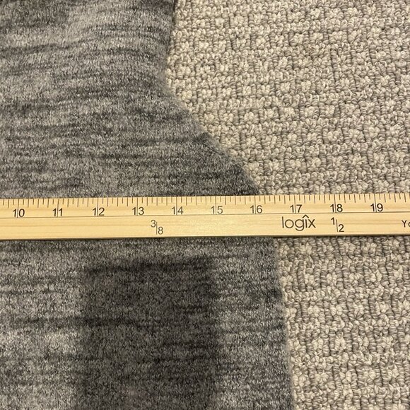 Cynthia Rowley Dress Womens Sz M Wool Blend Cowl Neck Gray Mini Tunic Sleeveless - Picture 7 of 7